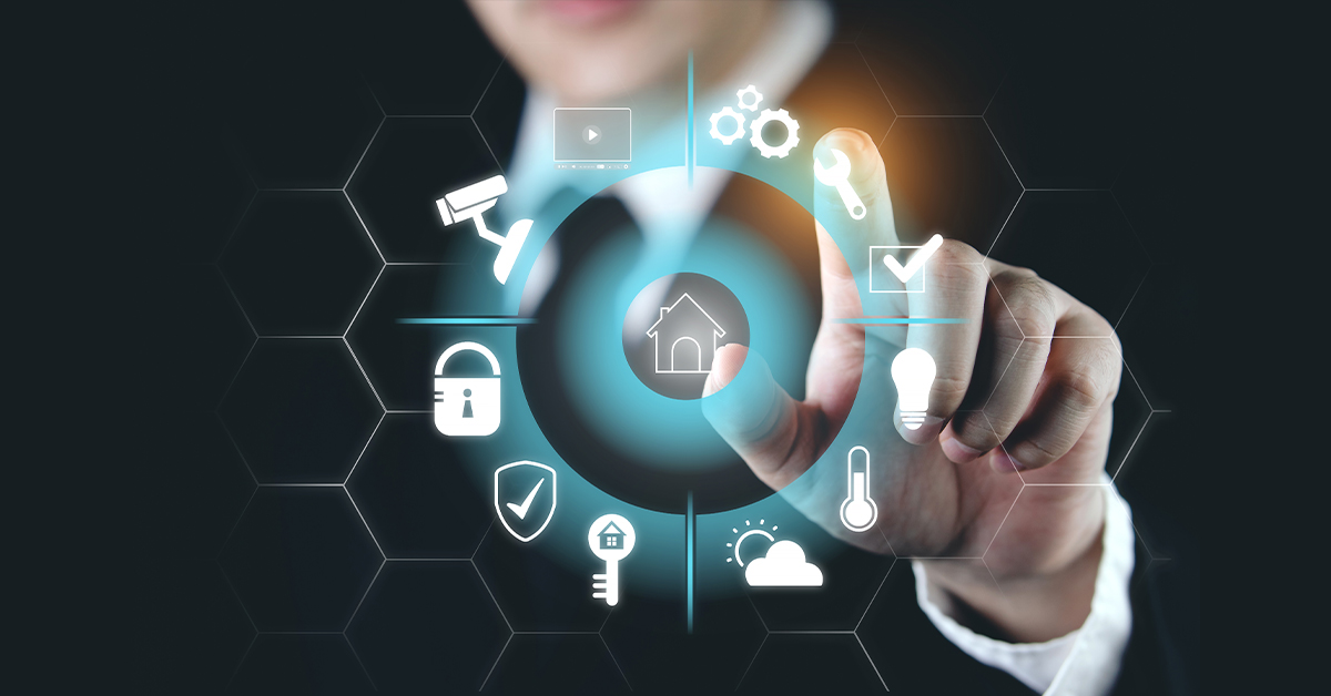 Discover the power of integrating your home security system and security cameras with home automation