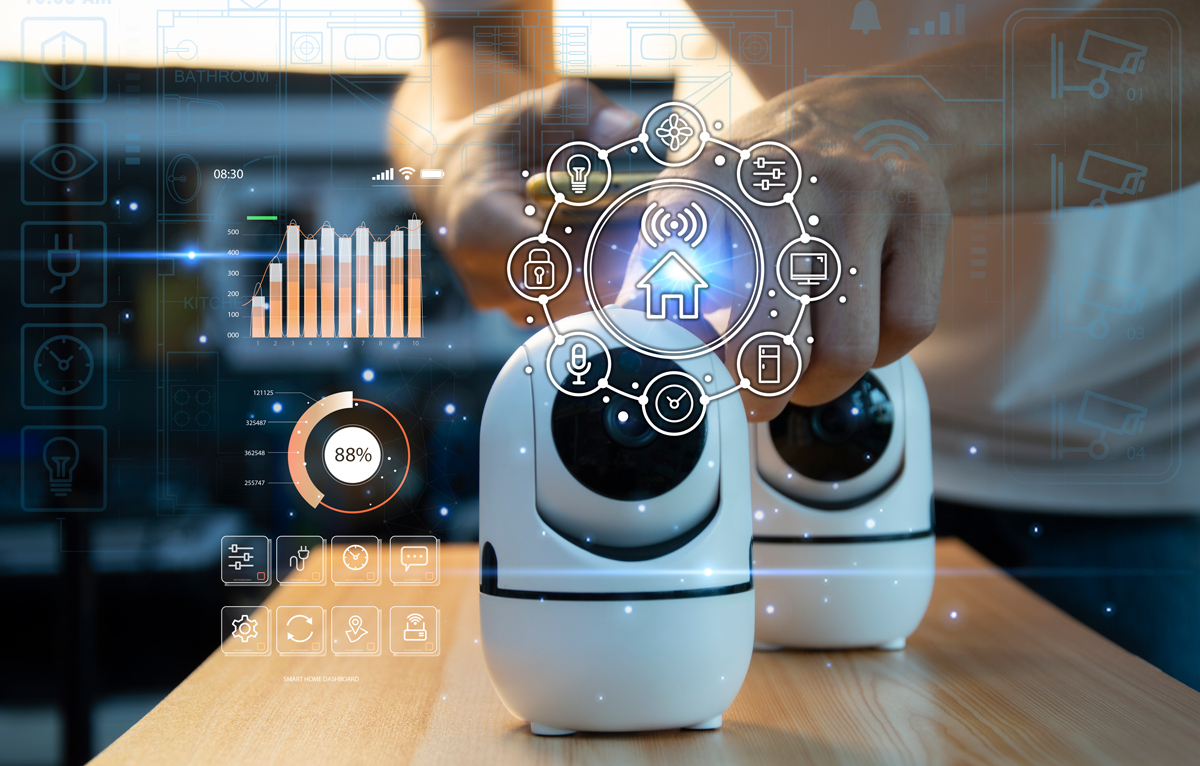 Discover the power of security cameras that integrate with home automation available through Premier Security.
