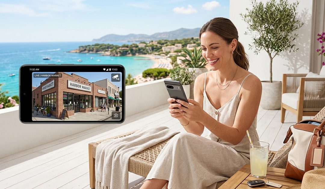 Protect your home or business while away with smart security solutions from Premier Security
