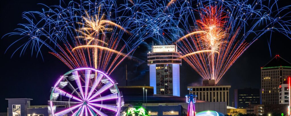 Wichita Riverfest Fireworks photo from Visit Wichita’s Guide to Riverfest: How to enjoy the largest downtown party in Kansas