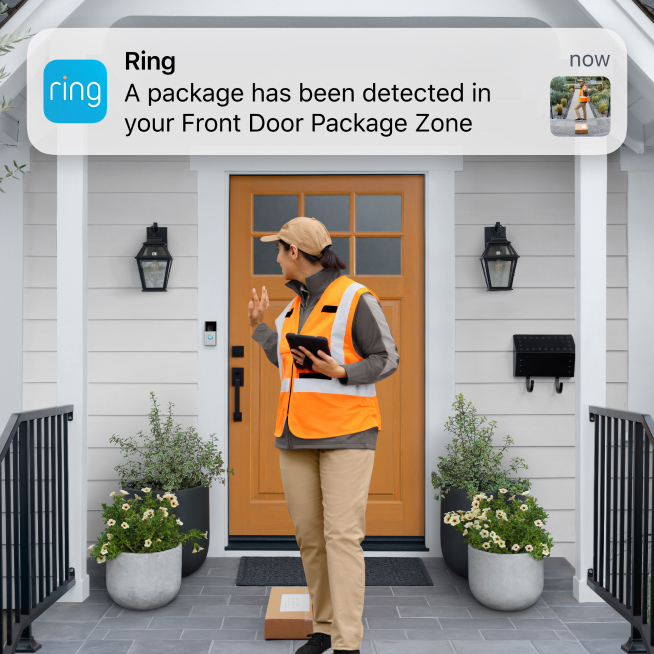 Ring Doorbells make a great gift and can be purchased from Premier Security an authorized Ring dealer